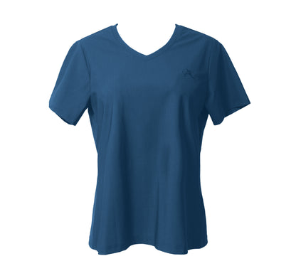 Blue t-shirt femme pickleball rafraichissant séchage rapide Bleu