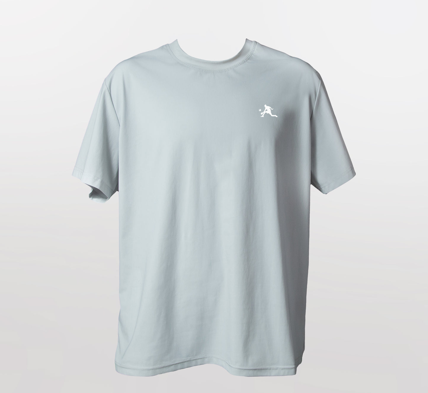 Grey t-shirt hommes pickleball rafraichissant séchage rapide Gris