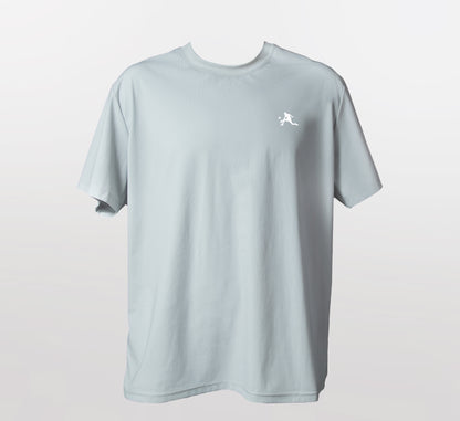 Grey t-shirt hommes pickleball rafraichissant séchage rapide Gris