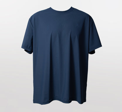 Blue t-shirt hommes rafraichissant séchage rapide sport pickleball Bleu