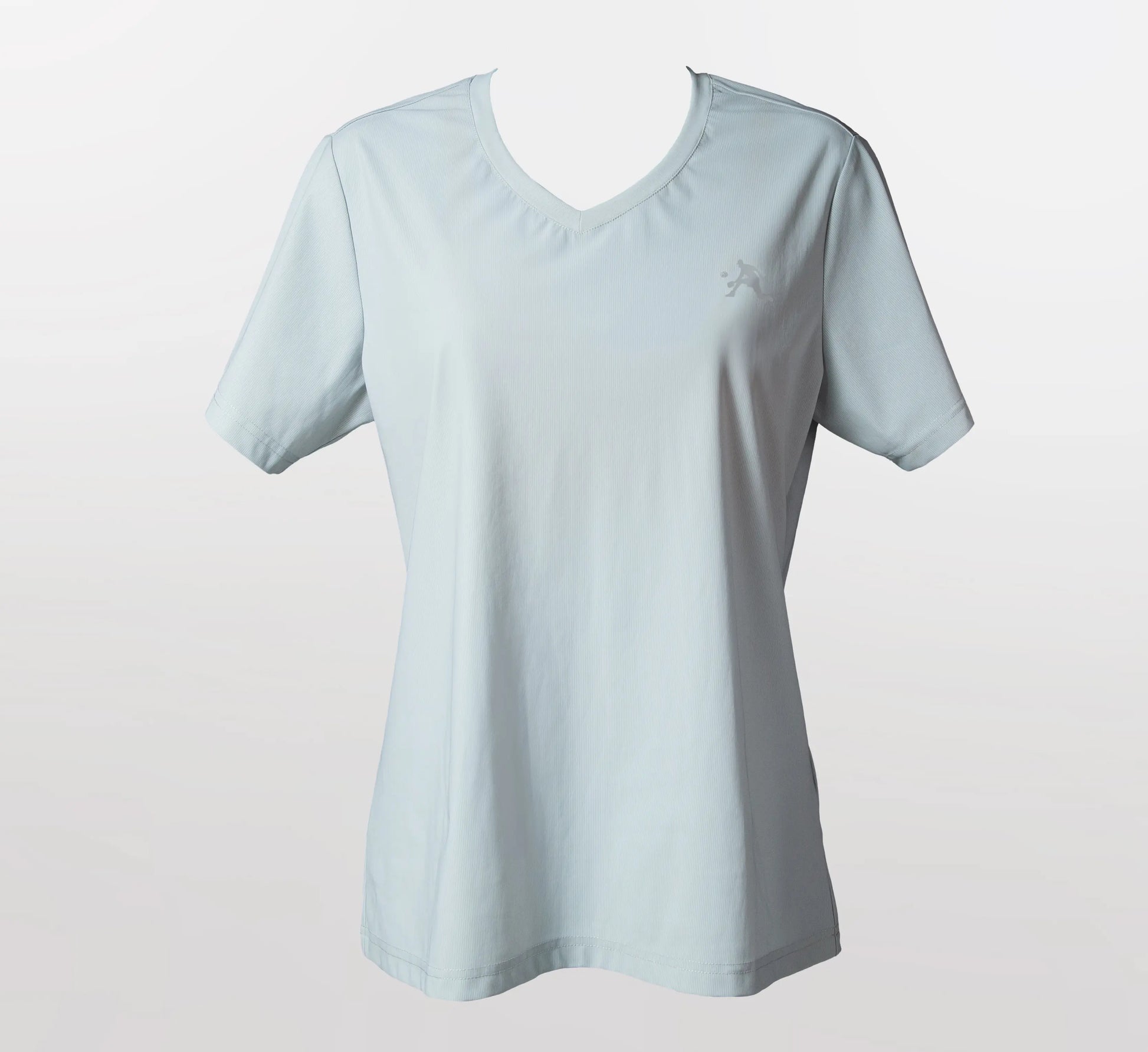 Light Grey t-shirt on a white background Gris
